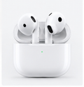 Illustrative placeholder image of AirPods 4 style wireless earbuds; actual item photos to be added